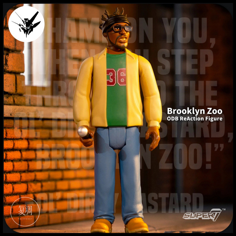 Ready Stock Super7 ODB Hanging Series 2 Brooklyn Zoo