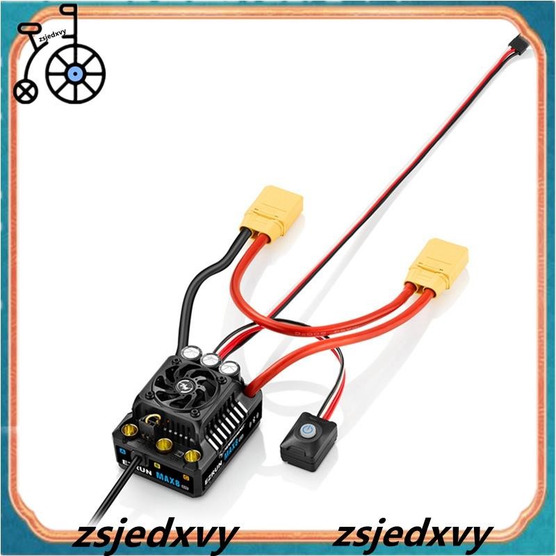 EEZRUN MAX8 G2S ตัวควบคุมความเร็วอิเล็กทรอนิกส์แบบไม่มีแปรงสําหรับรถบรรทุกยานพาหนะ