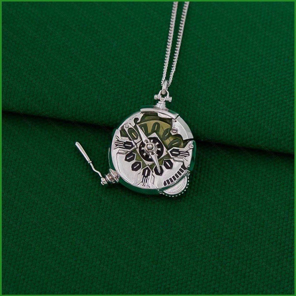 SY LOL Arcane Ekko Timer Necklace สำหรับเด็ก ของขวัญวันเกิดที่เหมาะสำหรับแฟนเกม