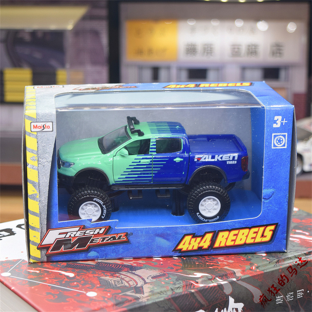 Meritor รูปที่ 1: 40 Ford RANGER Pickup 2019 FALKEN FALKEN โมเดลรถโลหะผสม