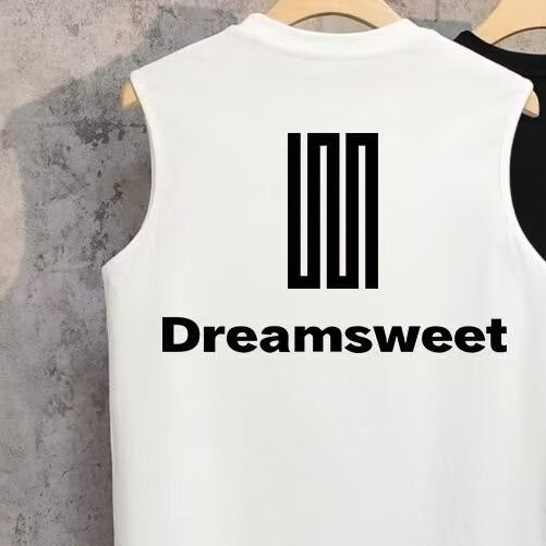 2025 NEW Summer New Sports Fitness Vest Men's Trendy Brand Sleeveless Fashion Round Neck Sleeveless 