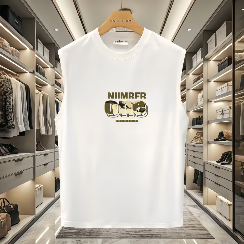 COD 2025P13 (200g Combed Cotton Vest) G2645 Black/White/S-5XL new23 0B1P