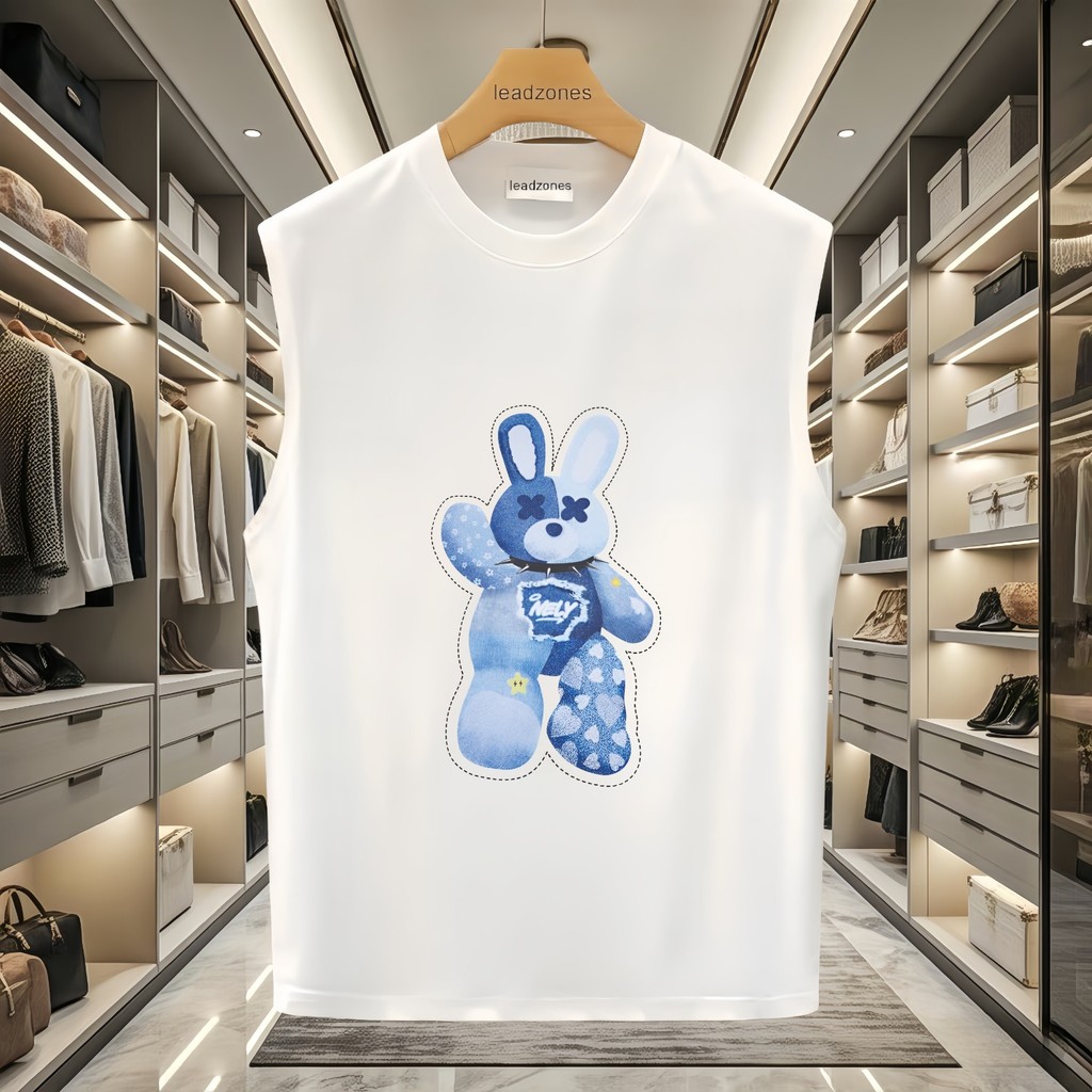 2025 NEW 2025P13 (200g Combed Cotton Vest) G3166 Black/White/S-5XL new23 GT13