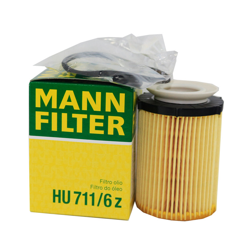 กรองน้ํามันยี่ห้อ Man HU711/6Z Mercedes-Benz เกรด A/B/C เกรด/E เกรด GLA เกรดตารางน้ํามันเปลี่ยน HU70
