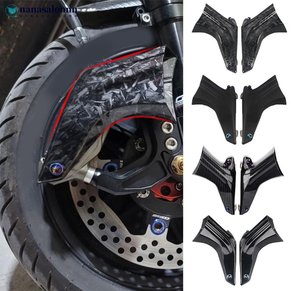 NANASALONNN คู่รถจักรยานยนต์เบรค Cooling Duct เบรคระบบ Air Guide Cooling Kit อุปกรณ์เสริมสําหรับ BMW