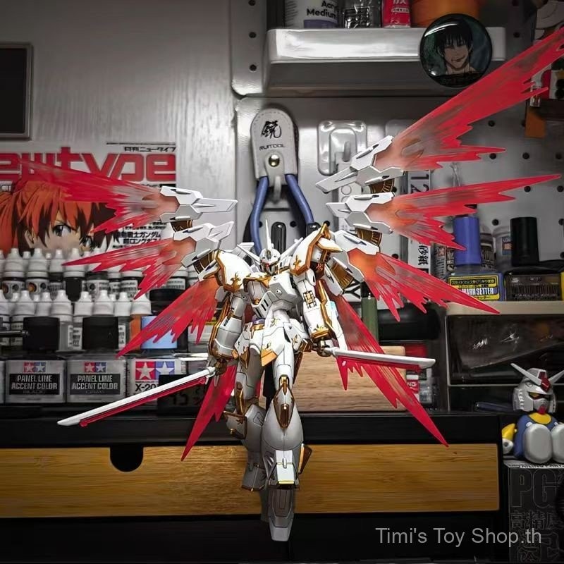 B HG Galoulo 1/144 Godbird Galoulo Assembly Model Mecha Water Delivery สติกเกอร์ 9.29 1IMJ