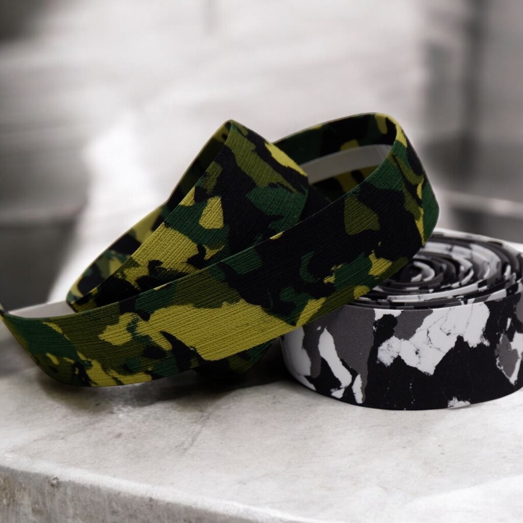 เทปพันแฮนด์จักรยานลายพราง THB Soft Grip – EVA+PU กันลื่น ซับแรง กระชับมือ