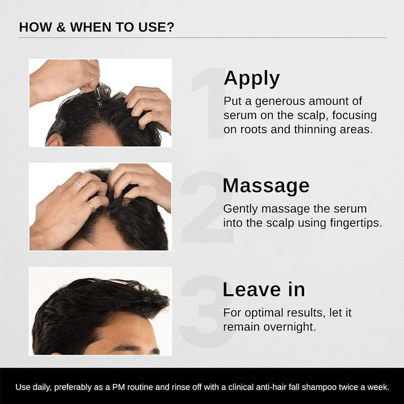 New Product#BK New Unisex Rosemary Hair Serum Advanced Hair Growth Serum