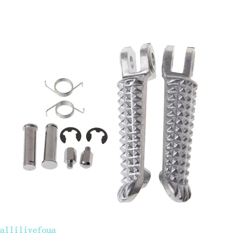 Motorcycle Aluminum Front Footrests For  YZF R1 R6 R6S1998-2012 2003-2008