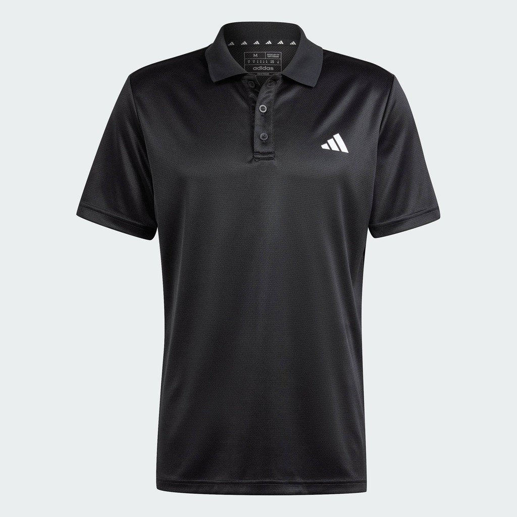 adidas Gym & Training เสื้อโปโลเทรนนิง Train Essentials ผู้ชาย สีดำ IL7161