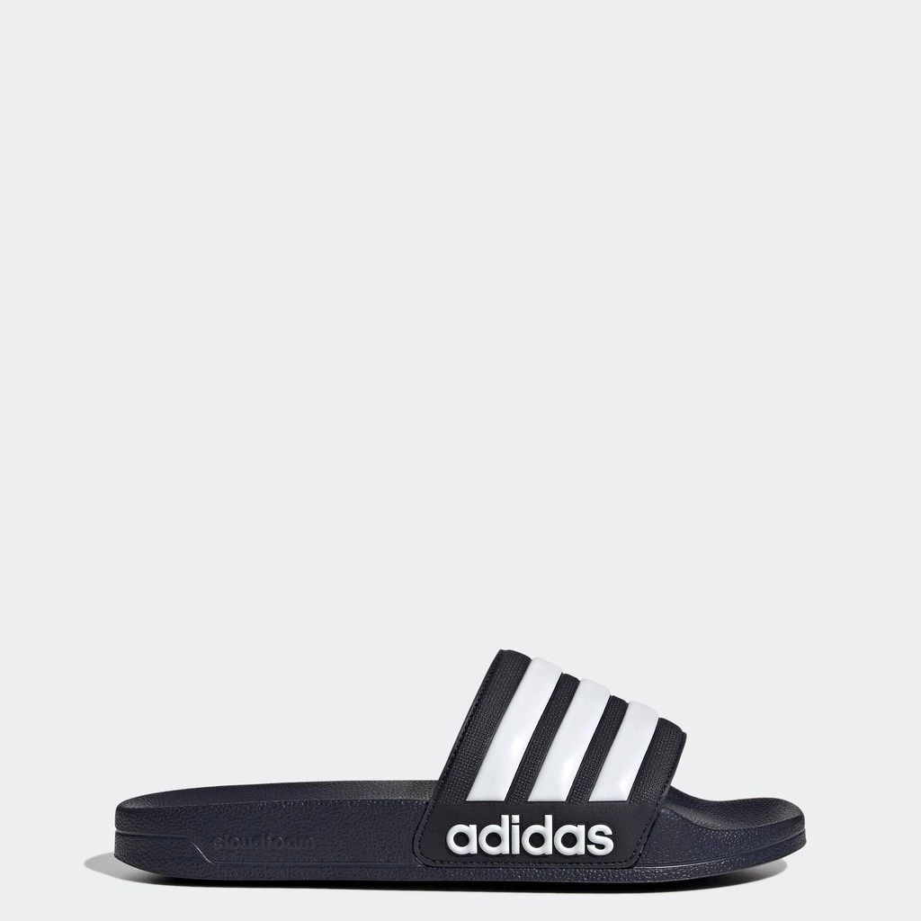 adidas ว่ายน้ำ & ไลฟ์สไตล์ รองเท้าแตะ Adilette Shower Unisex สีน้ำเงิน GZ5920