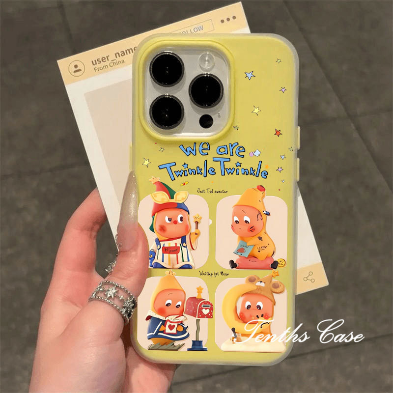 สําหรับ Samsung S25 S24 FE Plus Ultra 2-in-1 Twinkle Stars Candy สีคุณภาพสูง Matte เคสโทรศัพท์ Soft Cover