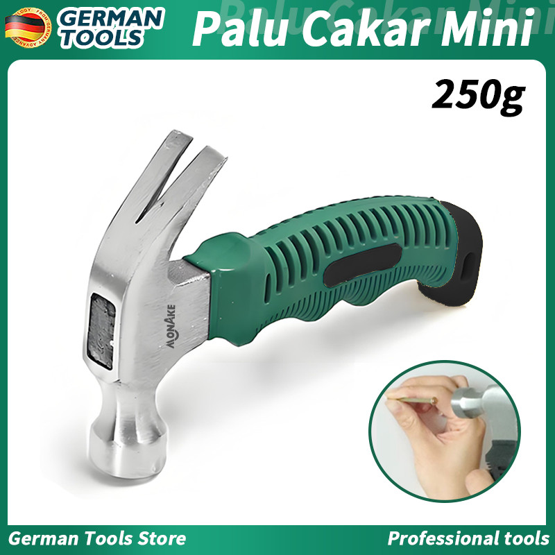 เครื่องมือเยอรมันค้อนมินิค้อนกรงเล็บขนาดเล็กค้อนแพะค้อนกรงเล็บ8ออนซ์16ออนซ์วัสดุ0.5ปอนด์1ปอนด์บุญค้อ