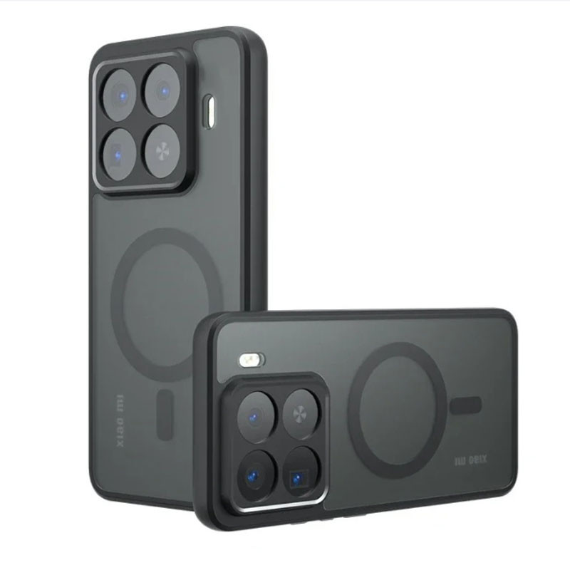 สําหรับ Xiaomi 15T Pro Magentic Hard เคสโทรศัพท์สําหรับ Xiaomi Mi15 T 15Tpro กันกระแทก Frosted Matte อะคริลิคฝาครอบกันชน