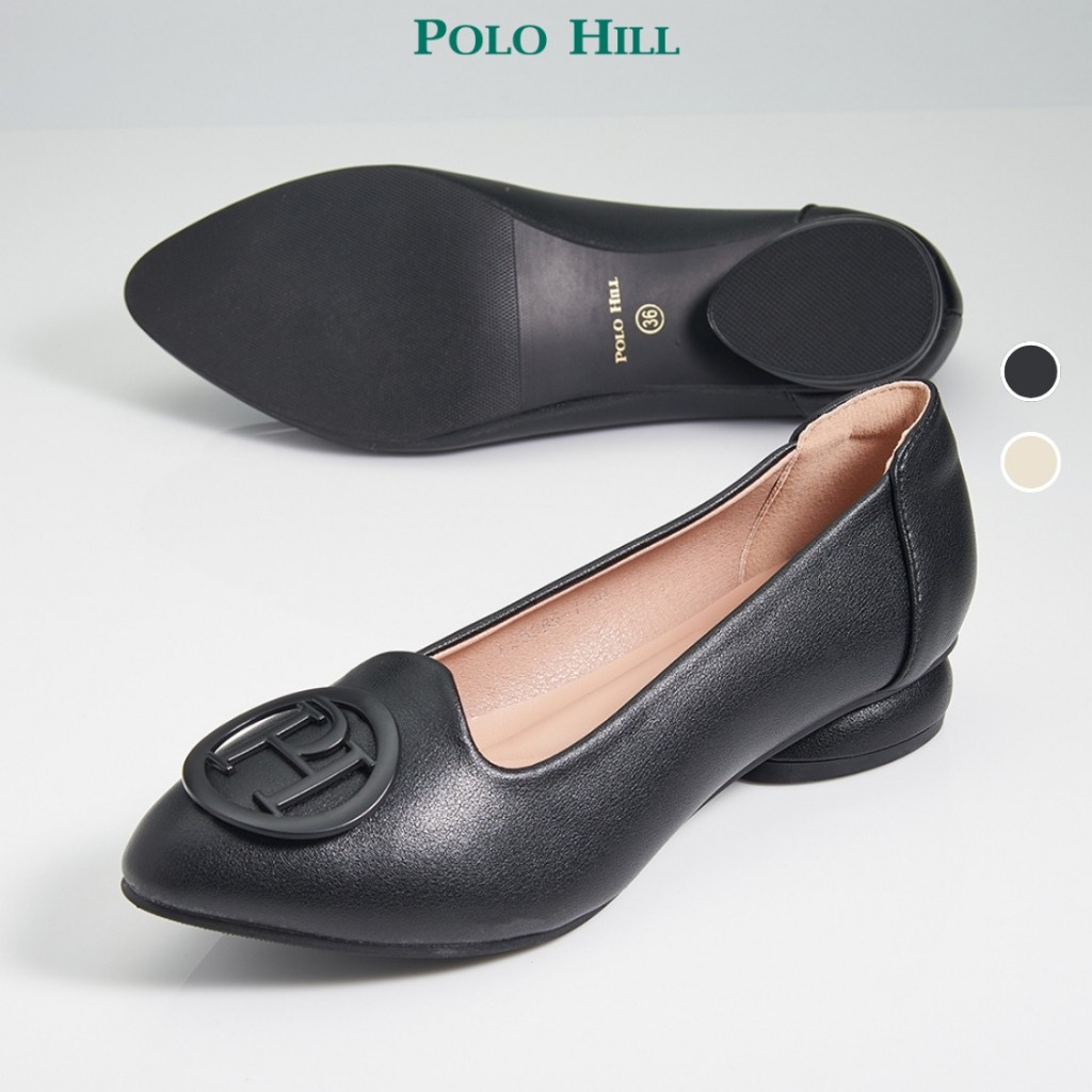 POLO HILL Ladies Low Heels Slip On Heels PLSH-LS5385