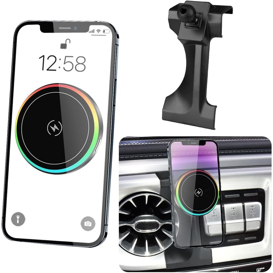 Magsafe รถแม่เหล็กโทรศัพท์สําหรับMercedes Benz G-Class 2019 2020 2021 2022 2023 2024 G Wagon G550 G5