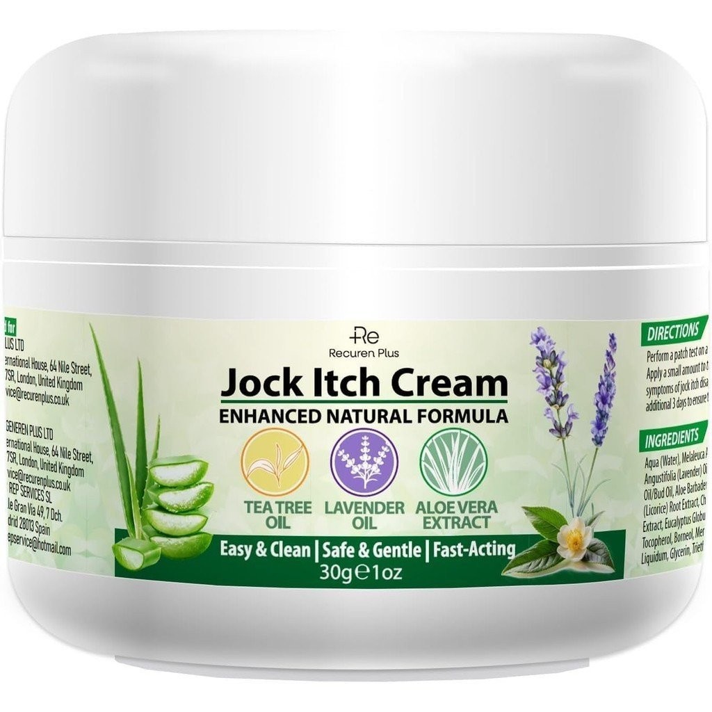Jock Itch Cream: ครีมต้านเชื้อราจากธรรมชาติ Extra Strength Treatment สําหรับผู้ชายและผู้หญิง – สําหร