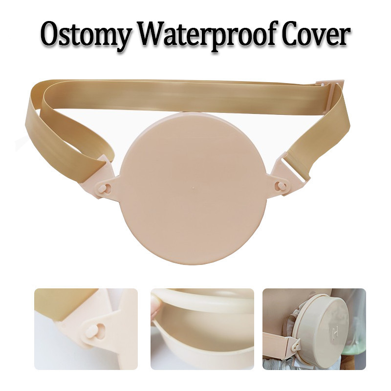 Ostomy กันน้ําปิดผนึก Bath COVER Ostomy Shower Wound Protector ฝาครอบ Coostomy กระเป๋าสําหรับ Stoma ผู้ป่วย