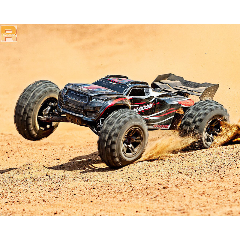 Traxxas 1/8 Big Bike 4WD ไฟฟ้า Off-Road รถ Sledge ความรุนแรง 6S ความเร็วสามารถเข้าถึง 112KM