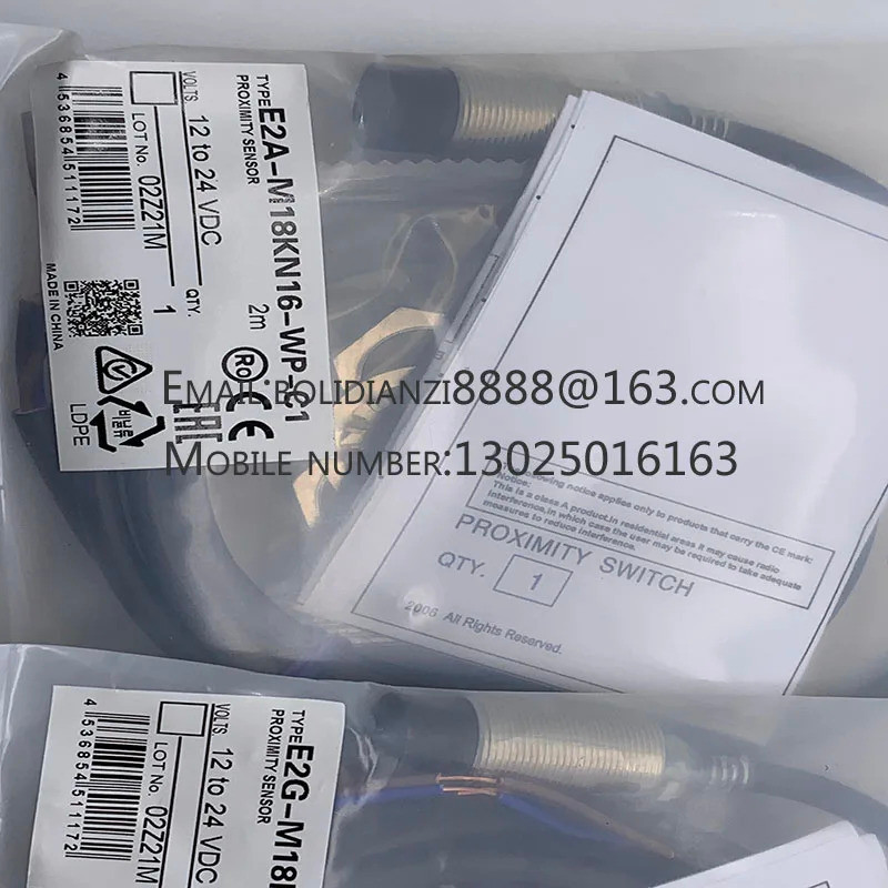 ใหม่ Proximity Switch SenSor E2A-M18KN18-WP-C1 E2A-M18KN18-WP-C2 E2A-M18KN18-WP-B1 E2A-B18KN18