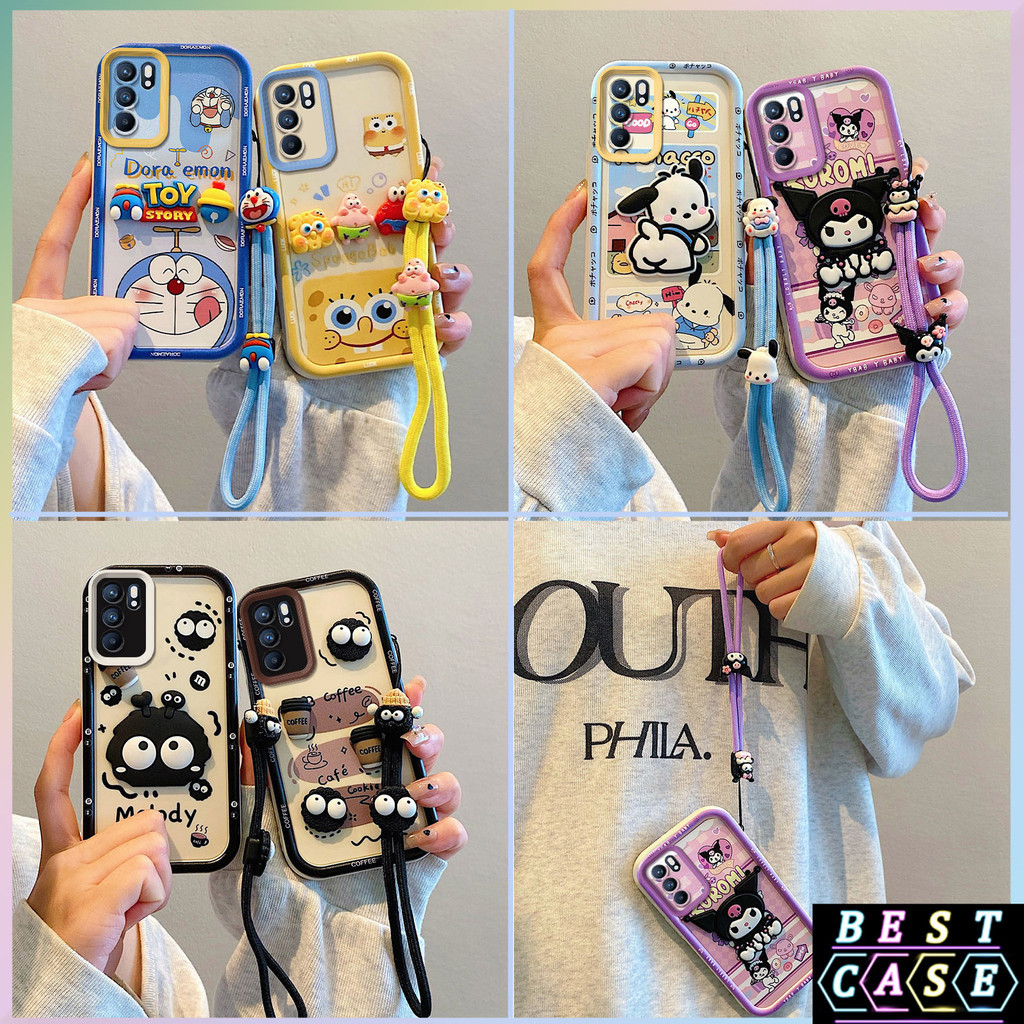 กรณีOppo A16 กรณีOppo A16sกรณีOppo A54sกรณีเข้ากันได้กับการ์ตูนเย็นสามมิติรูปตุ๊กตาน่ารักนุ่มเคส TY-TYGZ