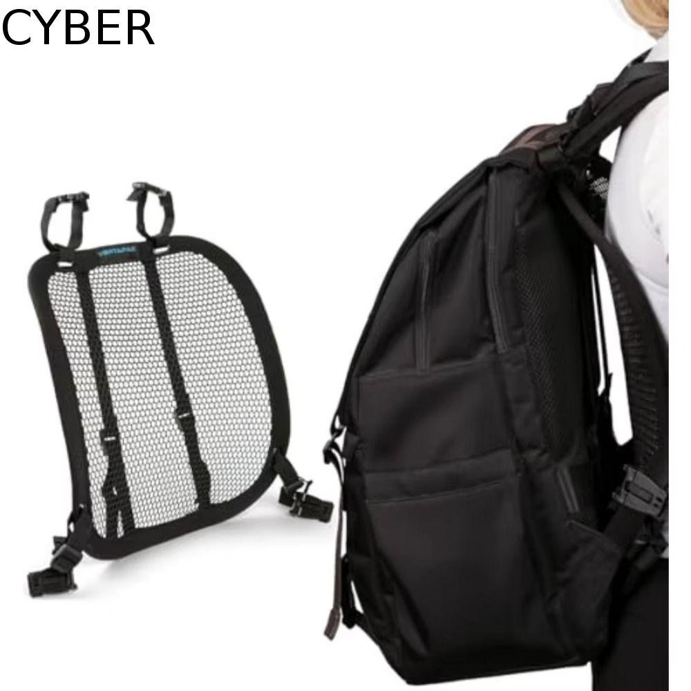 CYBER Ventilation Backpack Spacer, Hollow Quick ติดตั้งกระเป๋าเป้สะพายหลังกรอบระบายอากาศ, Premium Ergonomic Airflow เหงื่อลดกระดูกสันหลังสนับสนุน Rucksack กรอบเดินป่า