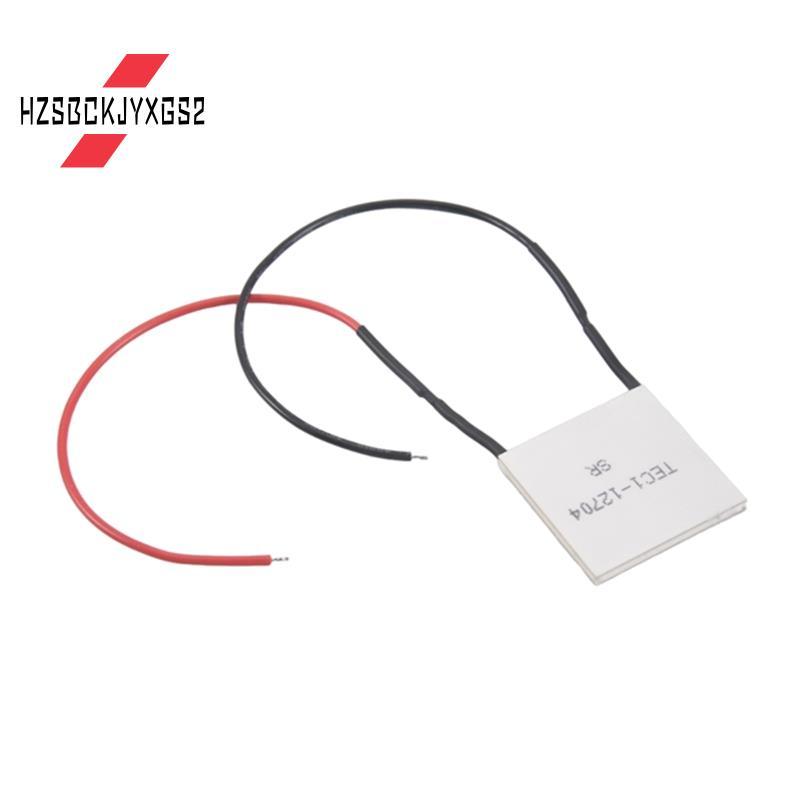 Hzsbckjyxgs2TEC1-12704 เทอร์โมอิเล็กทริกคูลเลอร์ Peltier 30mmx30mm TEC1 12704 องค์ประกอบโมดูล 12V4A 