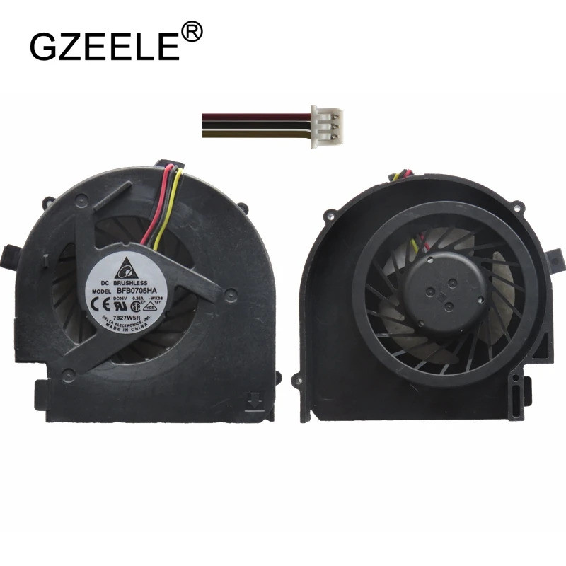 IiGZEELE ใหม่พัดลมแล็ปท็อปสําหรับ DELL 14V N4020 N4030 M4010 M4010R P07G Cpu พัดลมระบายความร้อน 3 พิ