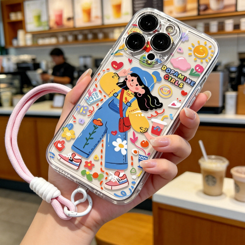 🍔Just🍔เข้ากันได้ เคส เคสไอโฟน iPhone 17AIR 17 16PROMAX 15PLUS 14PRO 13 12 11PROMAX XS XR 7P-HLTKK65