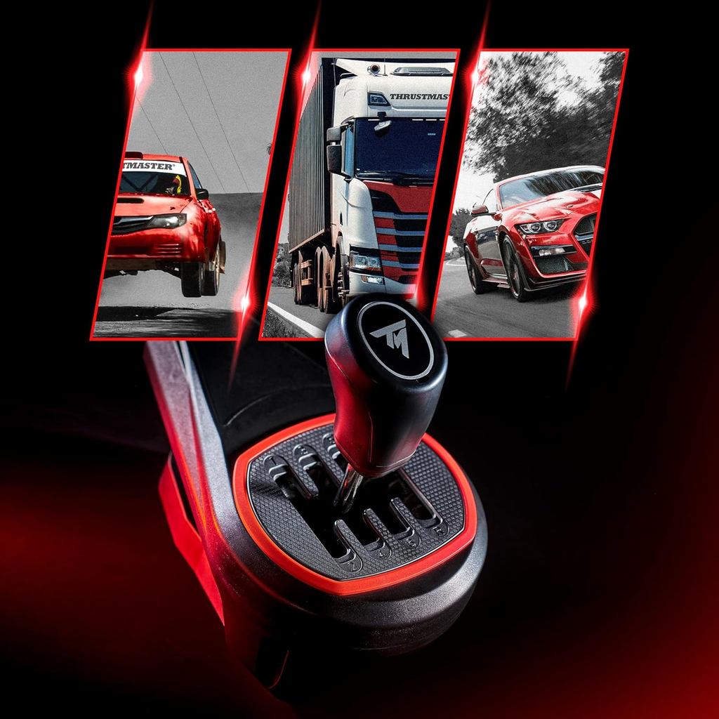 ส่วนเสริม Shifter Thrustmaster TH8S สําหรับ PS5, PS4, Xbox Series X|S, One, และ PC – Sim Racing Gear