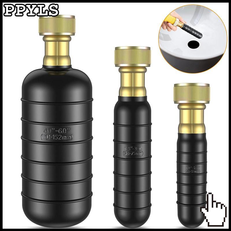 PPYLS Dder เหมาะกับ 1" ถึง 2", 1.5" ถึง 3", 4" ถึง 6" s Rubber Cleaning der, ใช้สําหรับท่อระบายน้ํา,