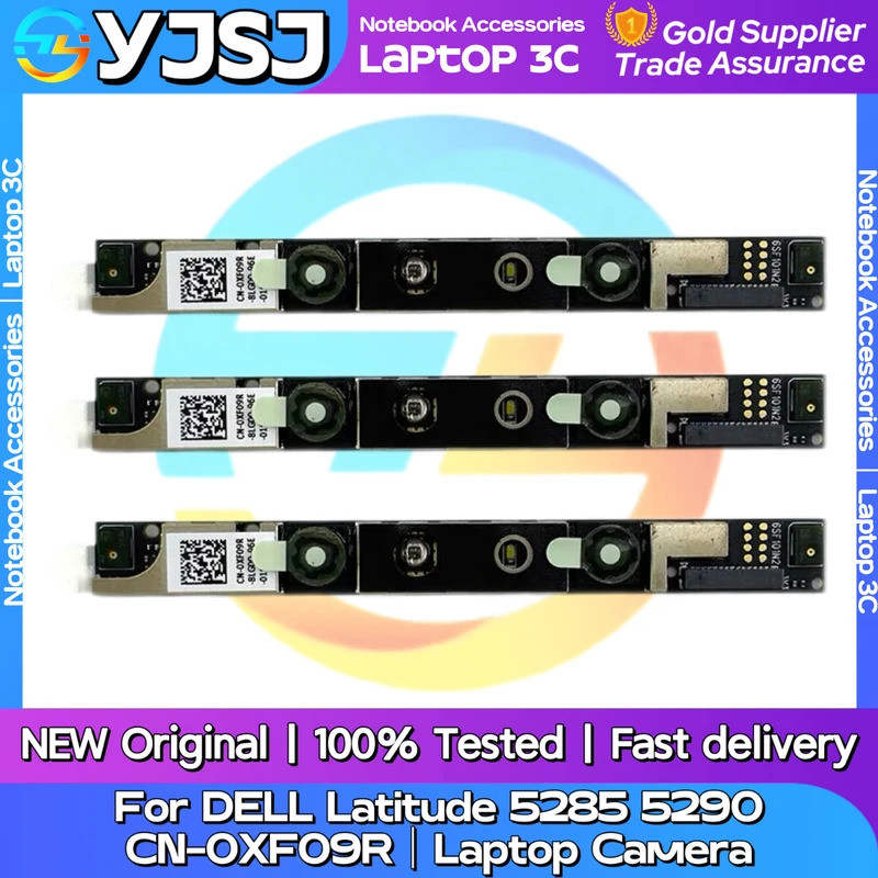 ใหม่เดิมแล็ปท็อปโน้ตบุ๊คกล้องสําหรับ DELL Latitude 5285 5290 IR วิดีโอโมดูล CN-0XF09R CN-0MYWG9 กล้อ