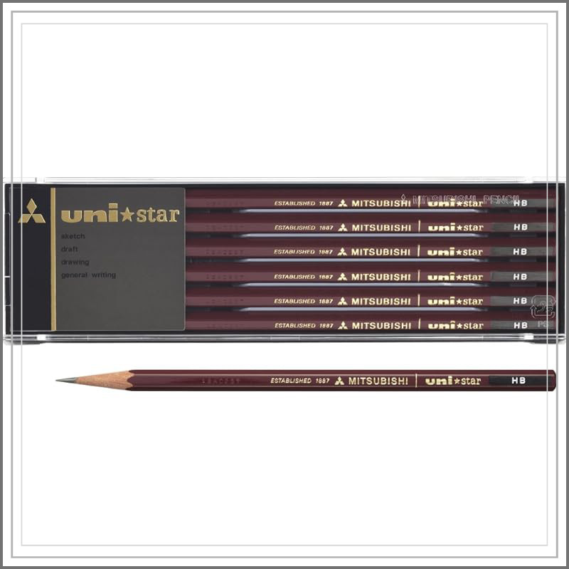 Mitsubishi Pencils Unistar Hexagon Pencil