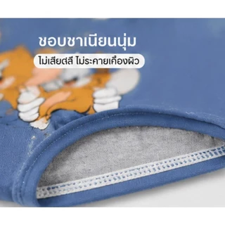 กางเกงในเด็กผู้ชาย ลาย Tom and Jerry 4 ตัว ผ้าคอตตอนนุ่มระบายอากาศดีซับเหงื่อใส่สบายไม่อับชื้น ยืดหยุ่นดี เหมาะใส่ทุกวัน