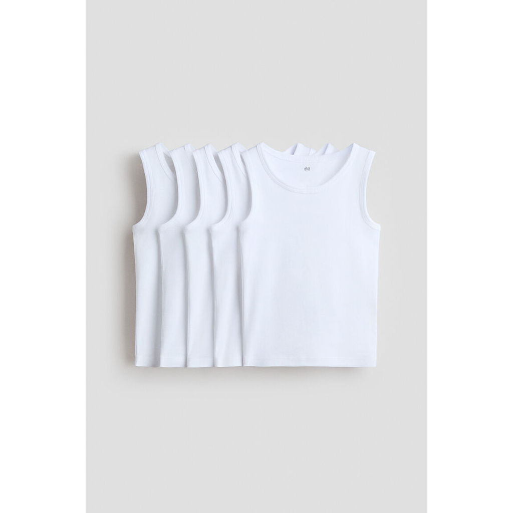 H&M(เอชแอนด์เอ็ม) เสื้อกล้าม 5 ชิ้นชุด เด็กชาย 1342316_1