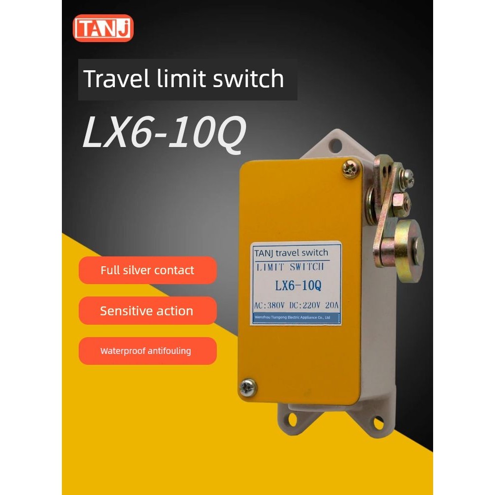 Stroke Switch LX6-10Q Limit Switch LX6-01Q Roller Single Arm Type เครื่องกลึงหลัก Micro-Action 20A 3