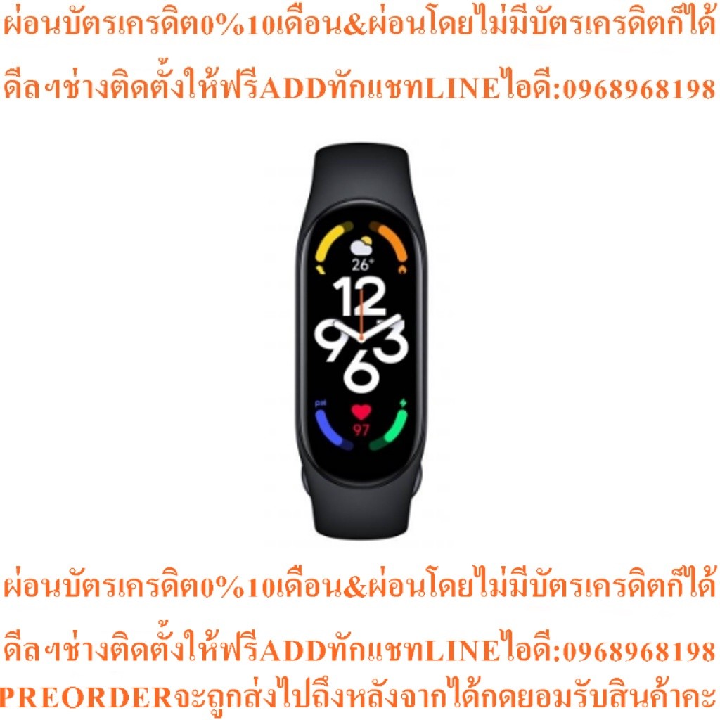 นาฬิกา Xiaomi Mi Band 7 Fitness Trackerสินค้าใหม่ๆต้องสั่งเบิกจากศูนย์แท้ๆ100%PREORDERฟรีSOUNDBARลำโ