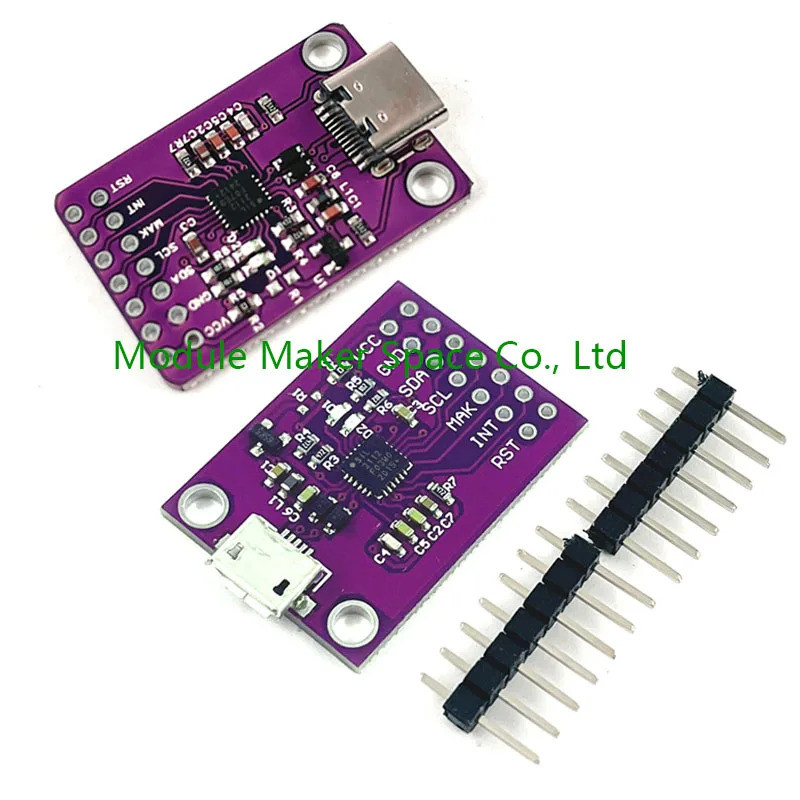 H CP2112 TPYC-C MICRO-USB Lnterface Debug Board USB to SMBus I2C โมดูลการประเมิน 2.0 MroUSB 2112 ชุด
