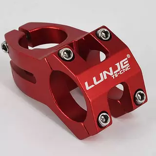 FIN จักรยาน Handlebar Stem Power สั้น 45 มม.สะพานจักรยานเสือภูเขา 25.4/31.8 มม.ท่ออลูมิเนียมขี่จักรยาน Stem Riser ตาราง TH