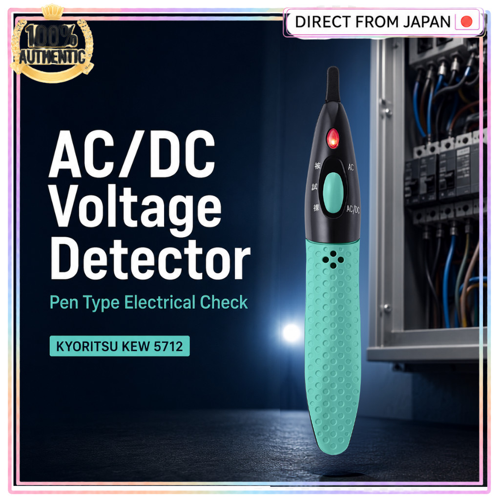 Kyoritsu Electric Measuring Instruments AC/DC Low Voltage Voltage Detector KEW 5712