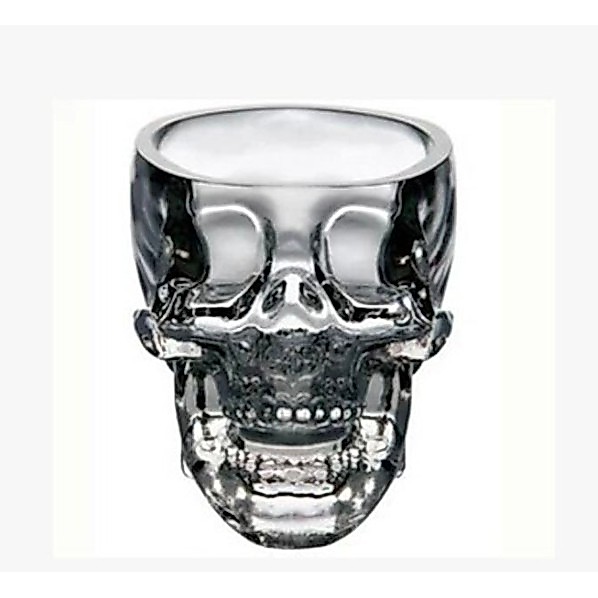 แก้วช็อทเล็ก หัวกะโหลกใส Crystal Head Shot Glass (มี 4 ขนาด 50-80-150-350-700 ml.)