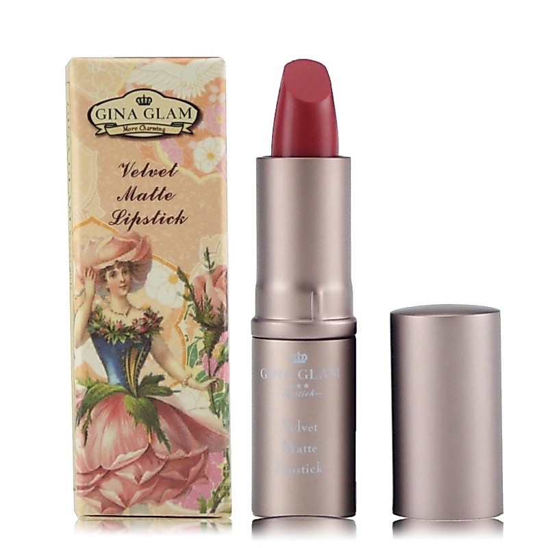 GINA GLAM Velvet Matte G37 | จีน่า เกลม เวลเวท แมทท์ ลิปสติก