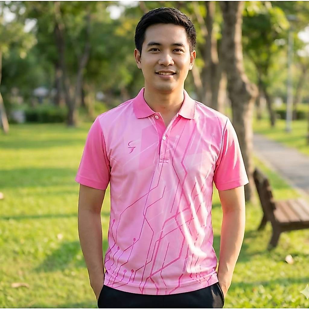 //โล๊ะสต๊อก/// SPORT DAY  เสื้อคอโปโล   เสื้อกีฬาชาย    SA304   ผ้าไมโครพิมพ์ลาย ทรงสวย ใว่สบาย