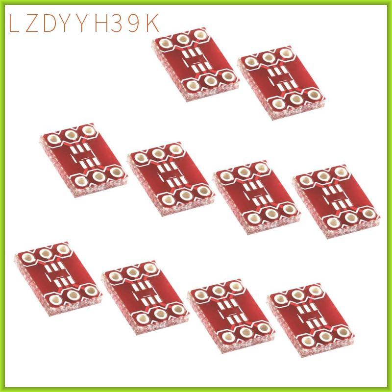 [lzdyyh39k] แพ็ค 10 ชิ้น 6 พิน SOT23 เป็นอะแดปเตอร์ DIP บอร์ด PCB SMD บอร์ดแปลง
