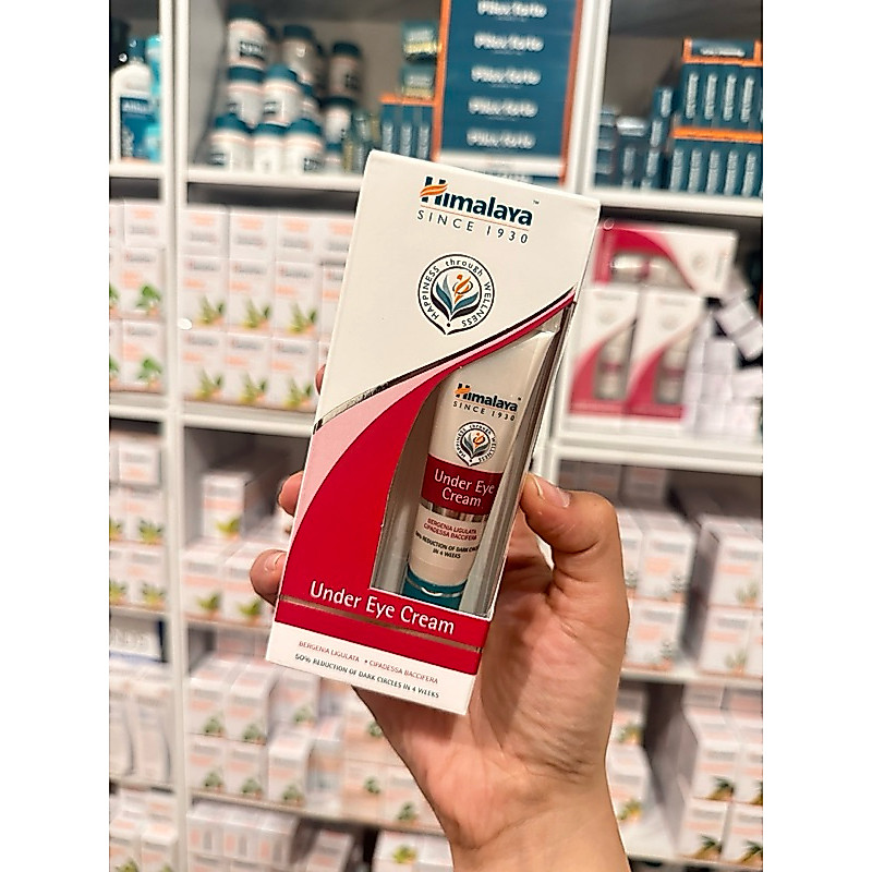 ครีมลดรอยคล้ำใต้ตา himalaya Under Eye Cream 15ml ครีมบำรุงตา