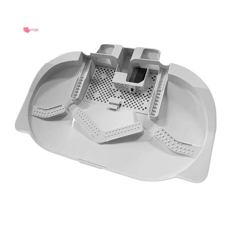 georg33For P10S Pro ถาดทําความสะอาด Bracket Mop สถานีทําความสะอาดถาดอะไหล่หุ่นยนต์สูญญากาศทําความสะอ