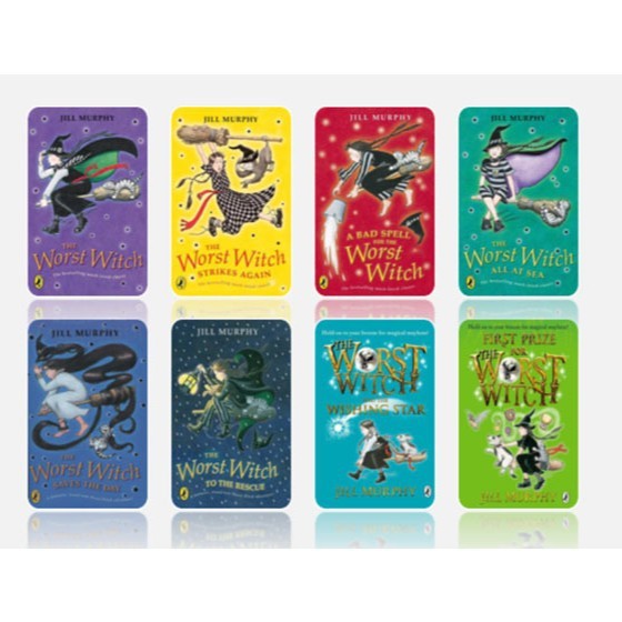 Witchworst ข้อความรุ่น Magic Series 1-8 School Book Chapter Bad Children Language Witch Book KZ3W