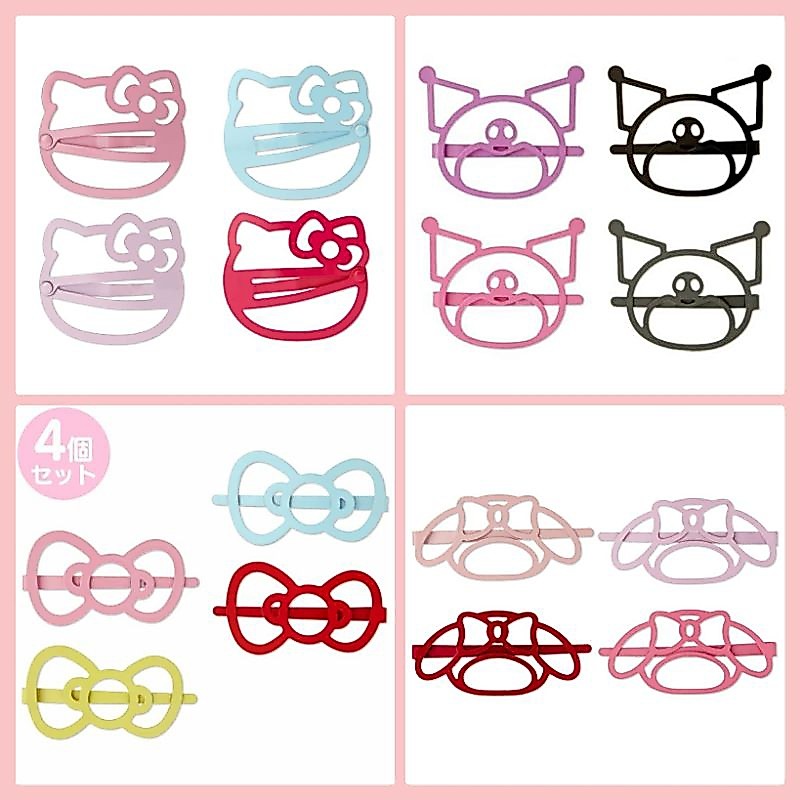 Set กิ๊บแบน Sanrio แท้ นำเข้าจากญี่ปุ่น