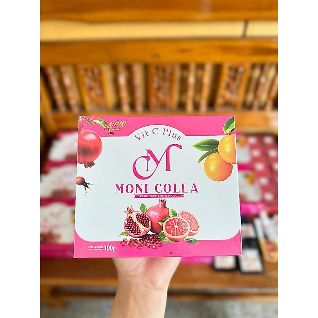 [ส่งไว]คอลลาเจนโมนิแพคเกจใหม่ MONI COLLA วิตตามินซี วิตซี🔥แท้พร้อมส่ง🔥
