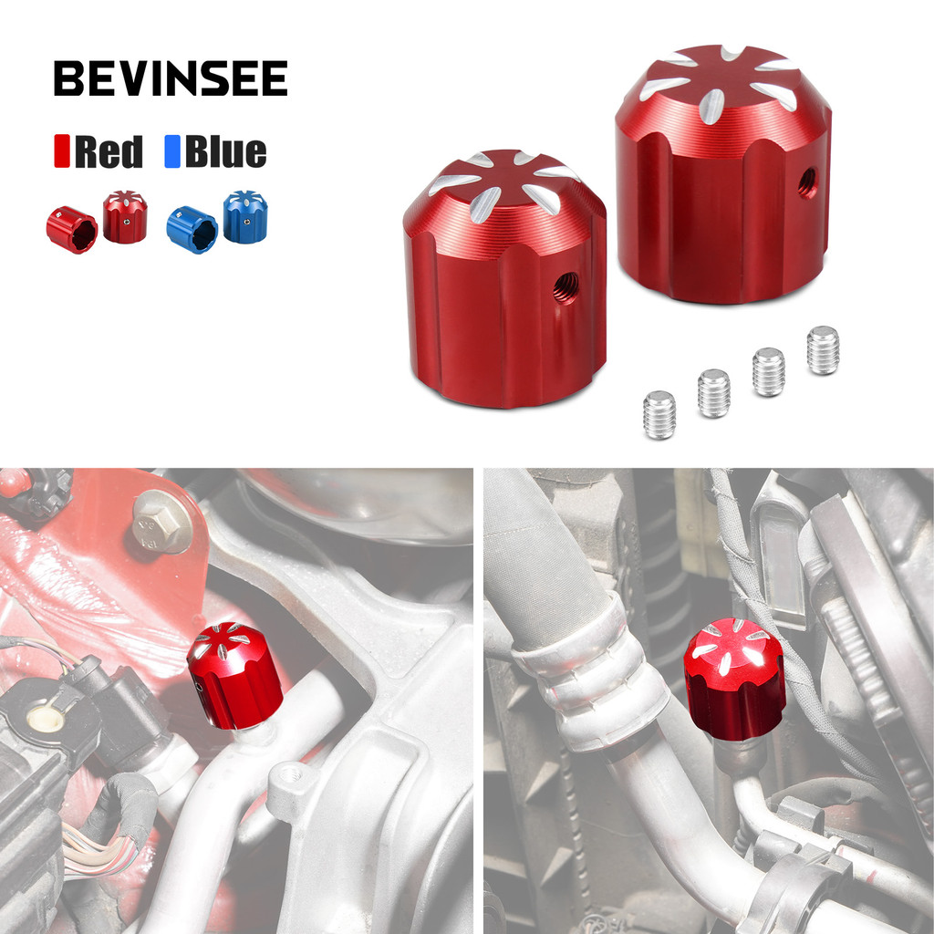 BEVINSEE A/C ป้องกันสําหรับ VW Golf Passat CC Polo 6R VW Up สําหรับ Audi A3 Q3 Q2 A4 A5 A6 A7 TT A1 